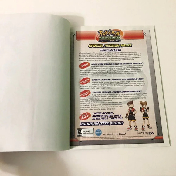 Nintendo Power Volume 237 January 2009 Magazine With Pokemon Stickers - Picture 15 of 16